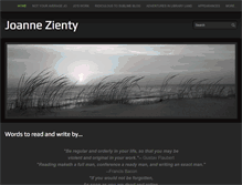 Tablet Screenshot of joannezienty.com